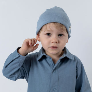 Blue Beanie Hat