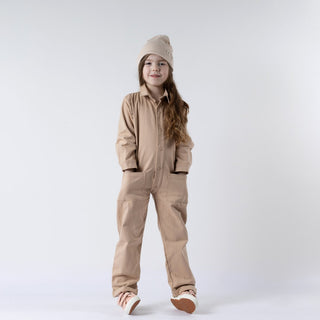 Beige Boilersuit